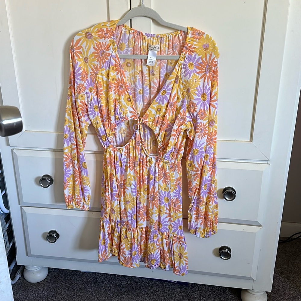 L*space feelin’ fine long sleeve dress